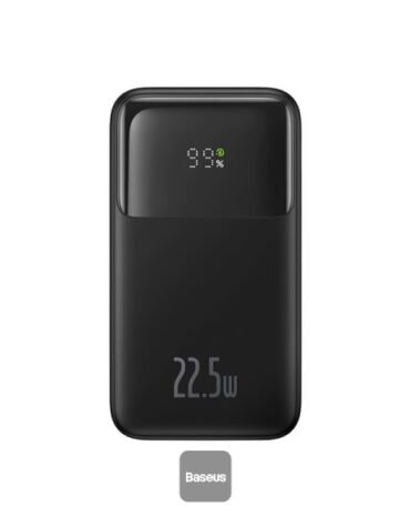 Baseus Comet Series 20000mAh 22.5W Power Bank with Dual Cable