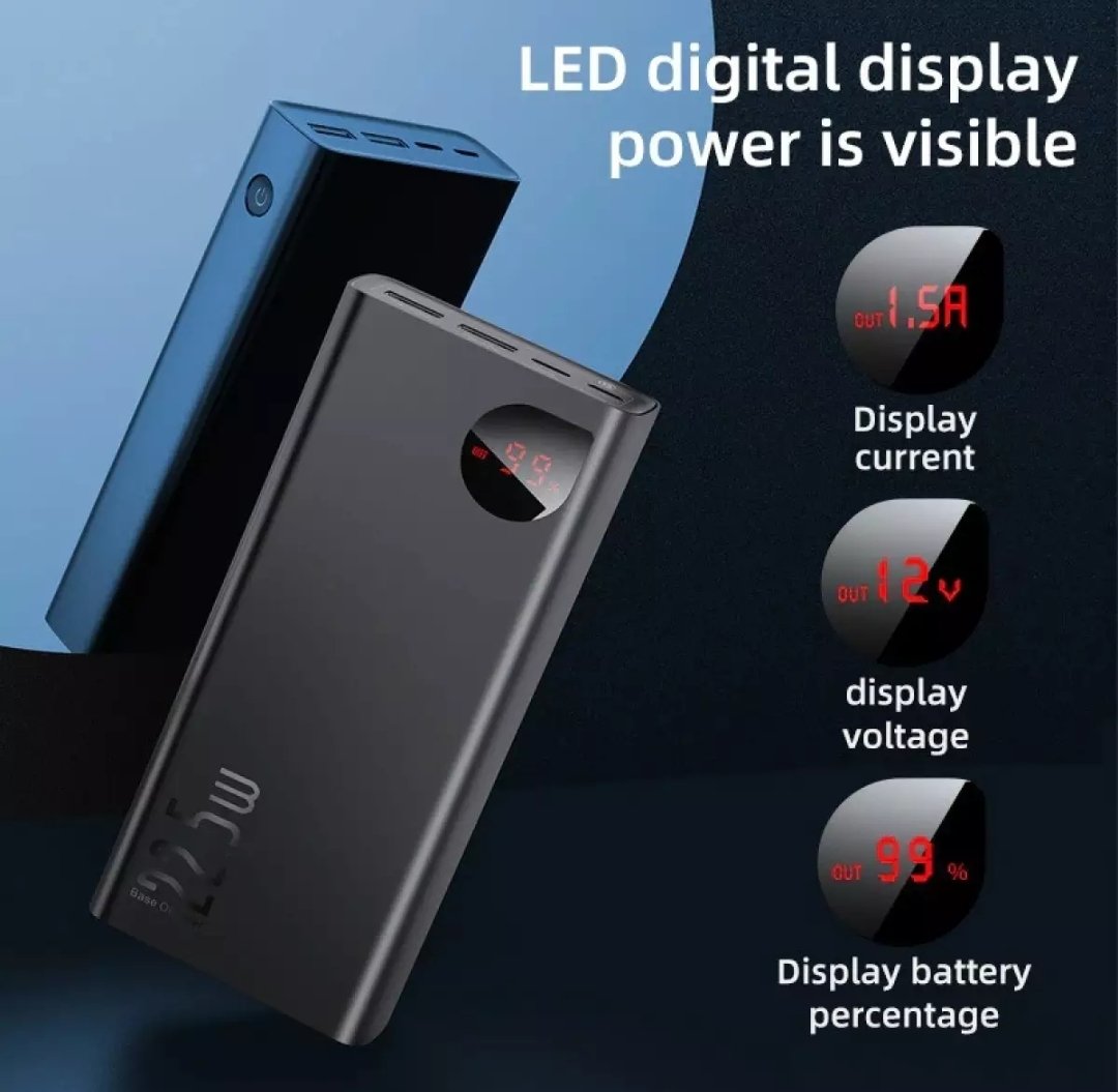 Baseus Adaman 22.5W 20000mAh Powerbank